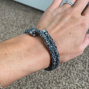 Swarovski wrap crystal bracelet